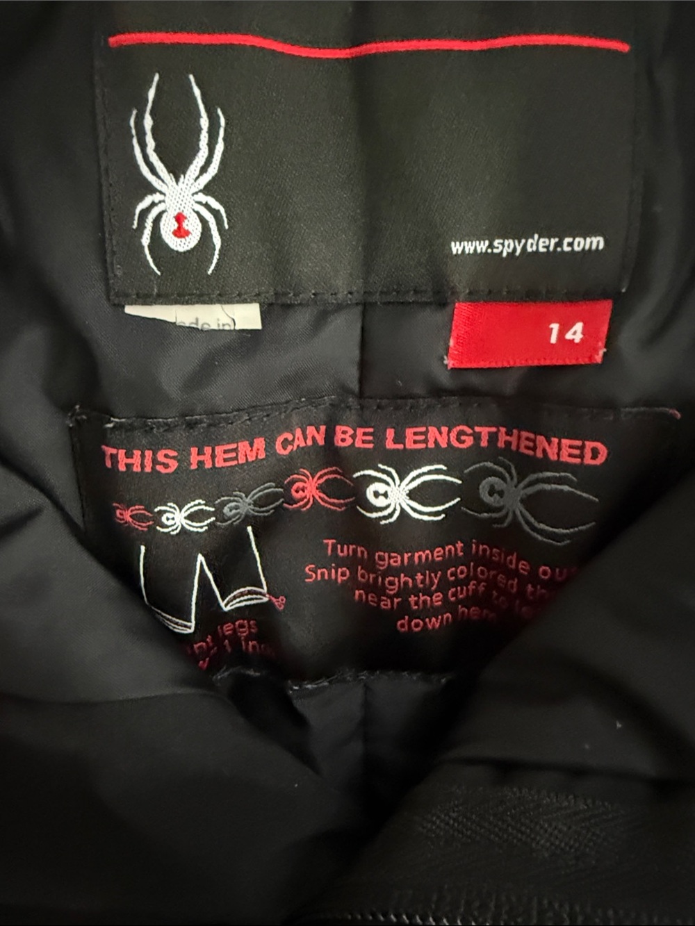 Spyder Black Ski & Snowboard Pants